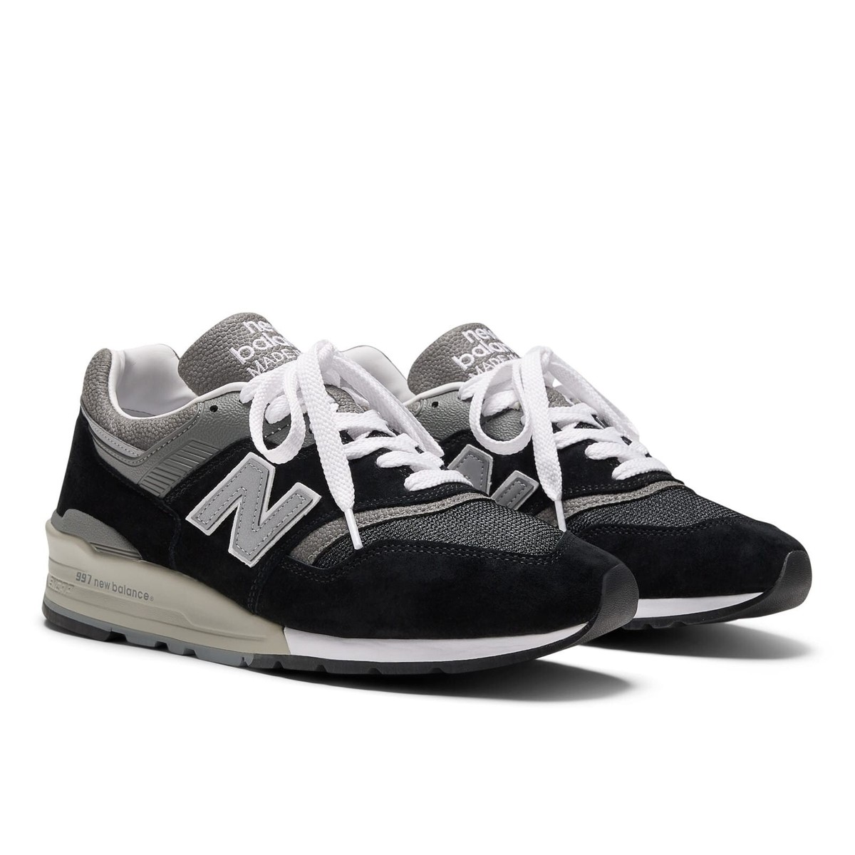 New Balance Made in USA 997 BK U997BK Width D BLACK Lifestyle