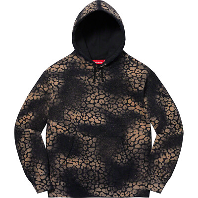 Supreme Bleached Leopard Hooded Sweatshirt FW21 (FW21SW64) Men's