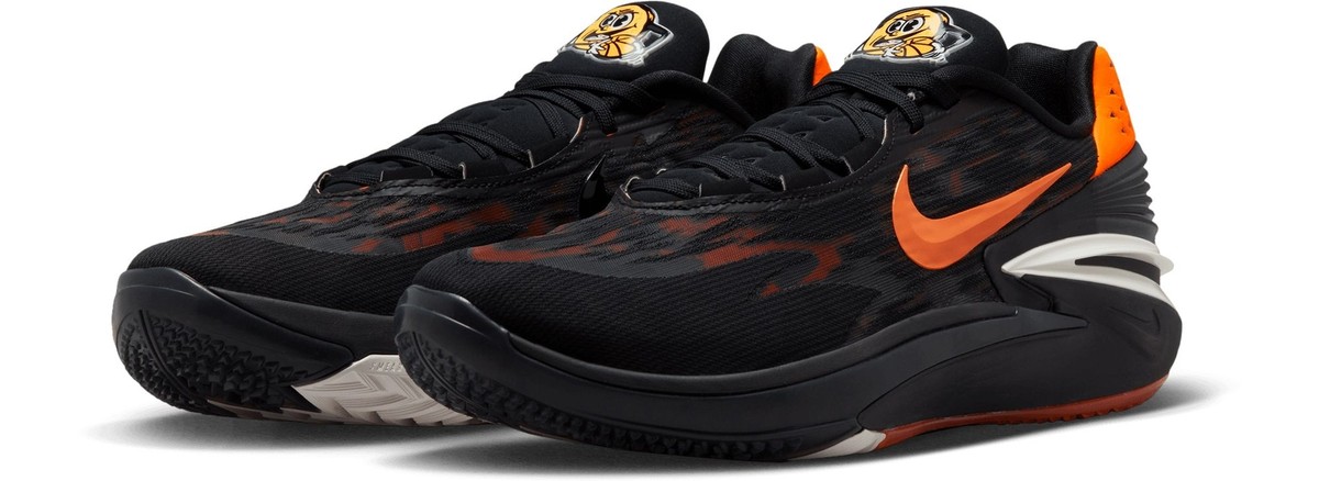 Nike Air Zoom G.T. Cut 2 Black/Orange Basketball Shoes GT 2023 All