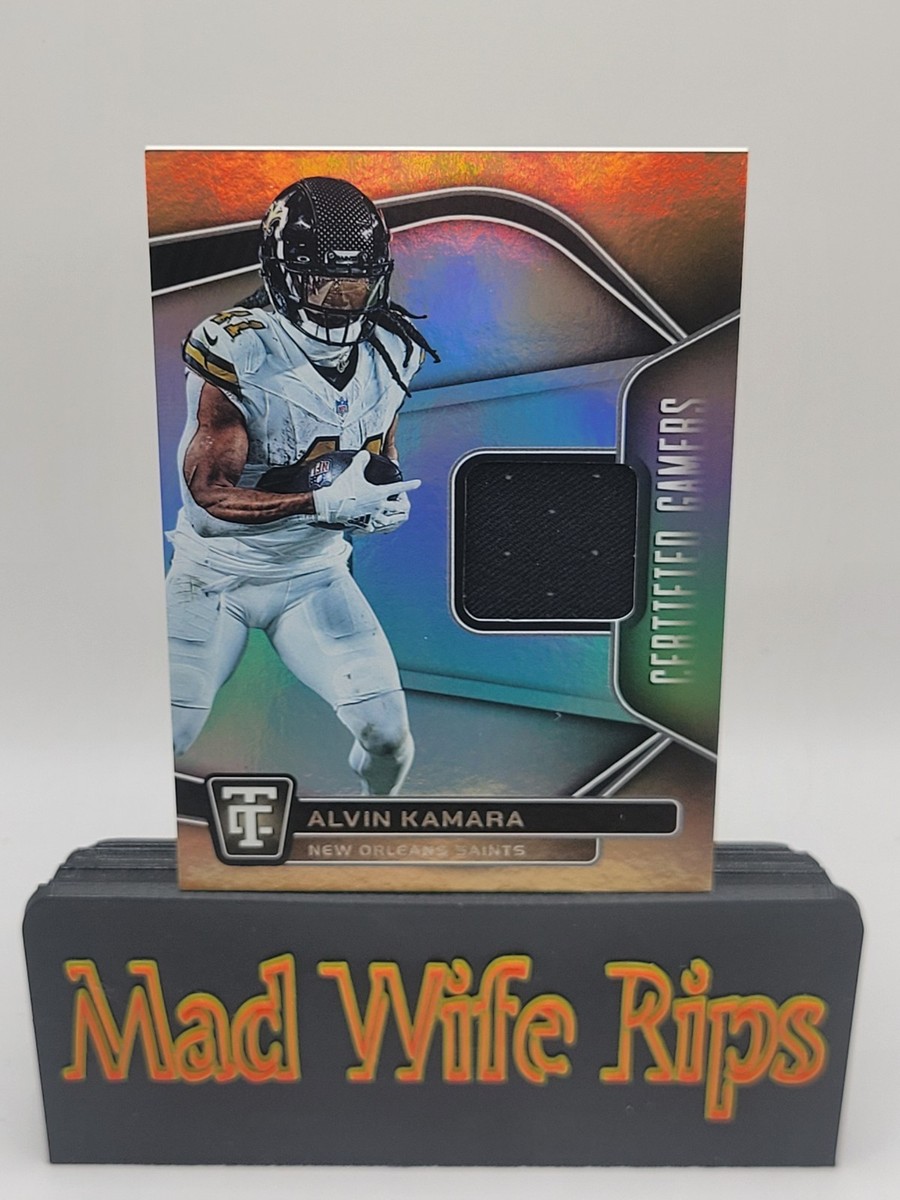 2024 Panini Totally Certified Alvin Kamara Certified Gamers Patch