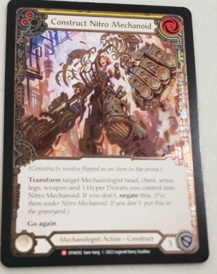 Construct Nitro Mexhanoid/Nitro Mechanoid - Cold Foil Majestic