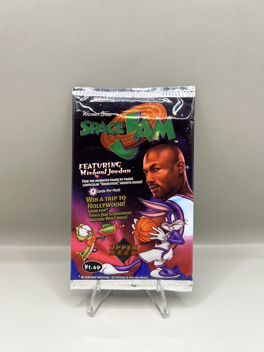 1996 Upper Deck Space Jam Michael Jordan NBA Sealed Pack. Vintage