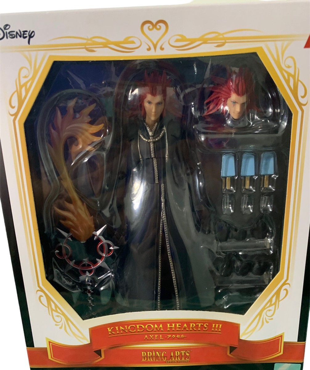 New SQUARE ENIX KINGDOM HEARTS III BRING ARTS AXEL Action Figure