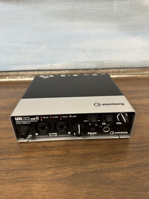 Steinberg UR22 MKII 2x2 USB Audio Interface Untested Not Power