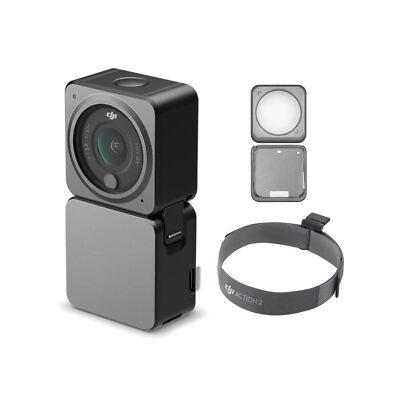 DJI Action 2 Power Combo (128GB) Action Camera 4K + Extended Batte