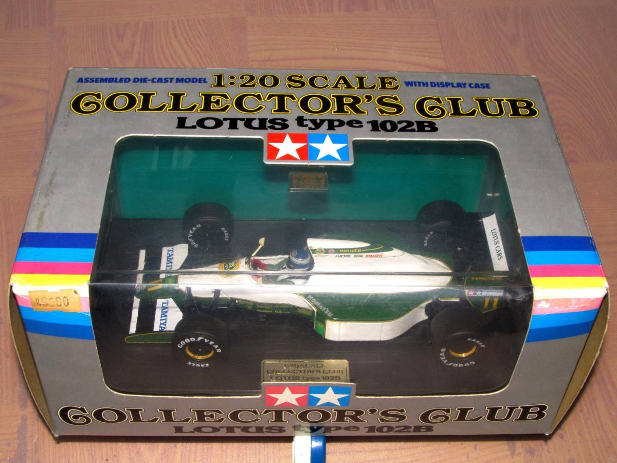 1/20 Tamiya Collector's Club Lotus Type 102B Neste M. Hakkinen