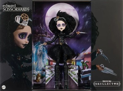 IN HAND Monster High Skullector Edward Scissorhands Doll 2025