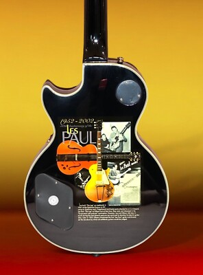 Epiphone Les Paul 50th Anniversary Ebony Electric Guitar 2002
