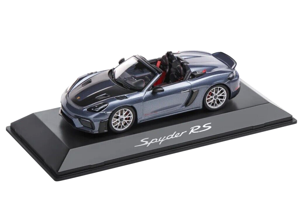 1/43 Porsche 718 (982) Spyder (Blue Grey) 2024 Diecast Minichamps