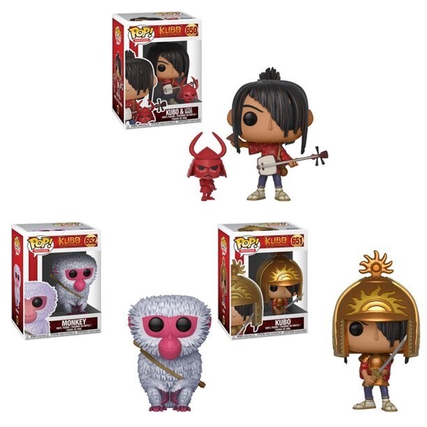 Kubo and the Two Strings Funko Pop! Movies Set of 3 - Monkey Kubo