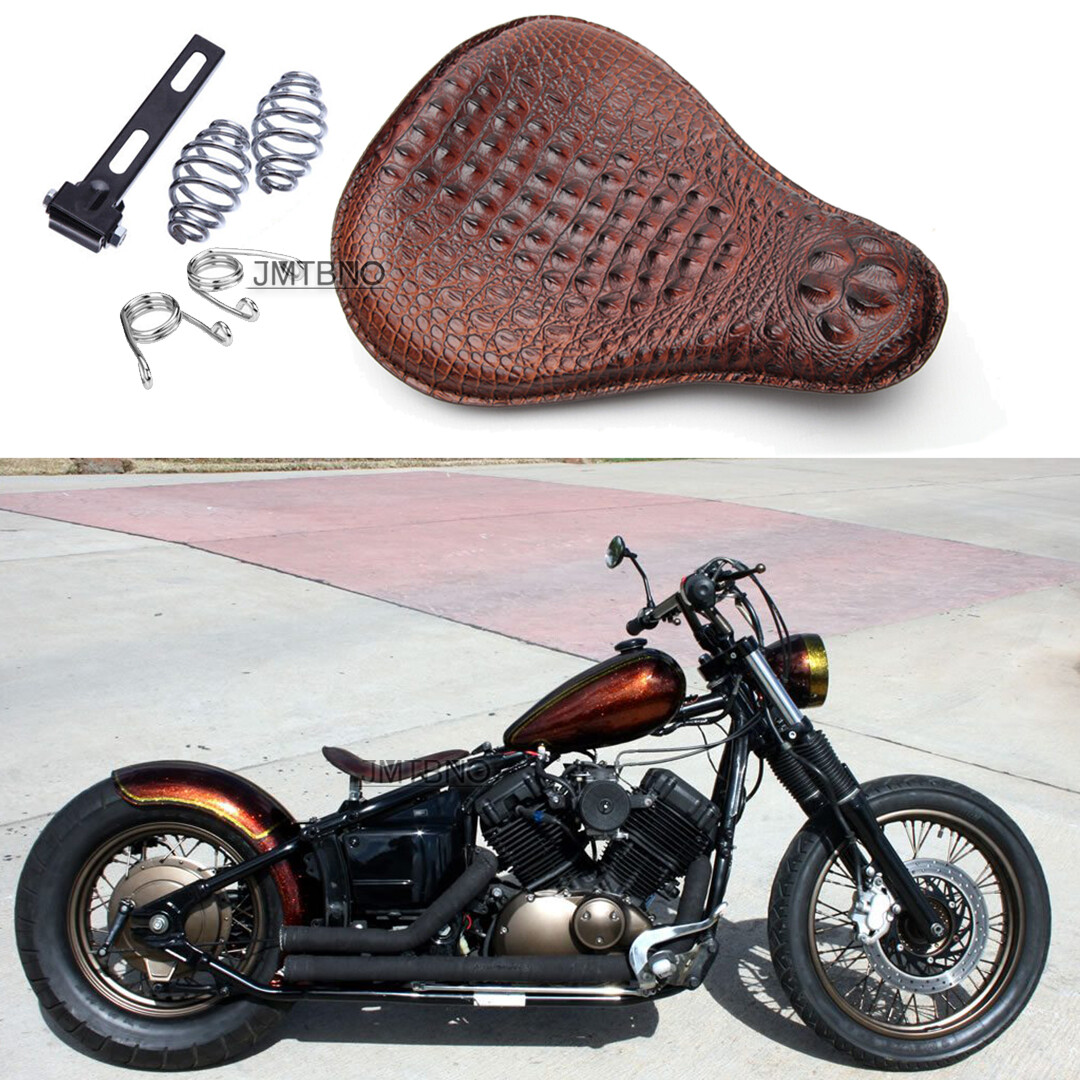 Alligator Motorcycle Spring Solo Seat Bobber For Yamaha V-Star 250