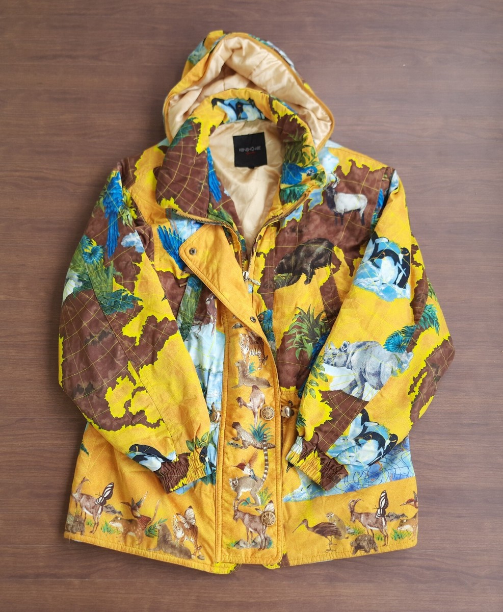 Japanese Designer Kensho Abe Sports AOP Vintage Jacket Size L Made