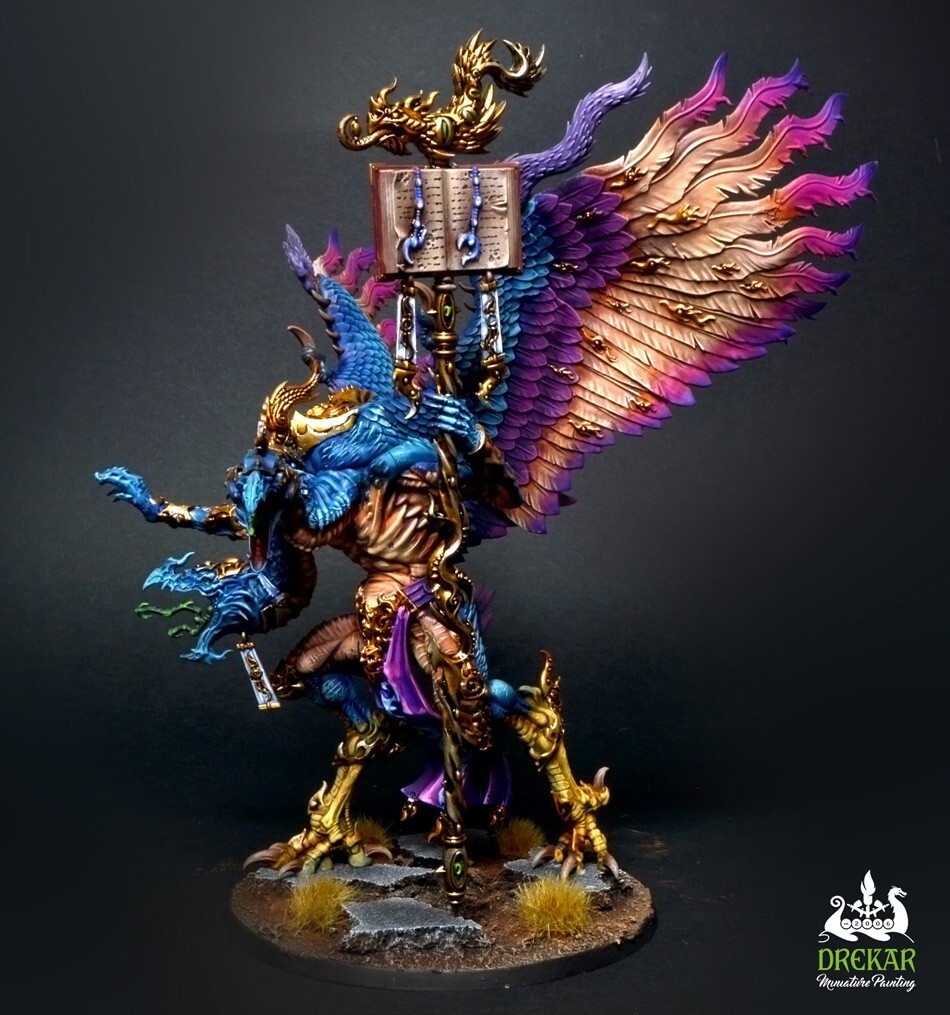 Lord of change tzeentch ** COMMISSION ** pro painting | eBay