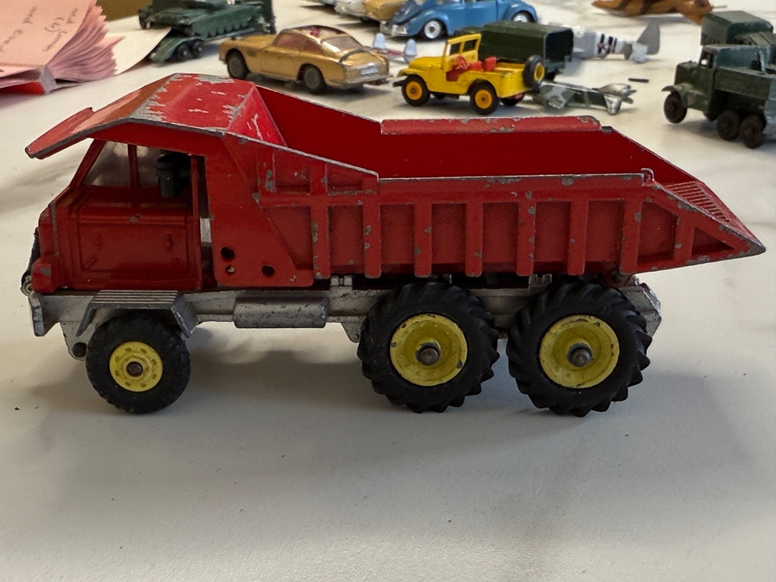 Dinky 959, Foden Dump Truck/Bulldozer - Free Price Guide & Review