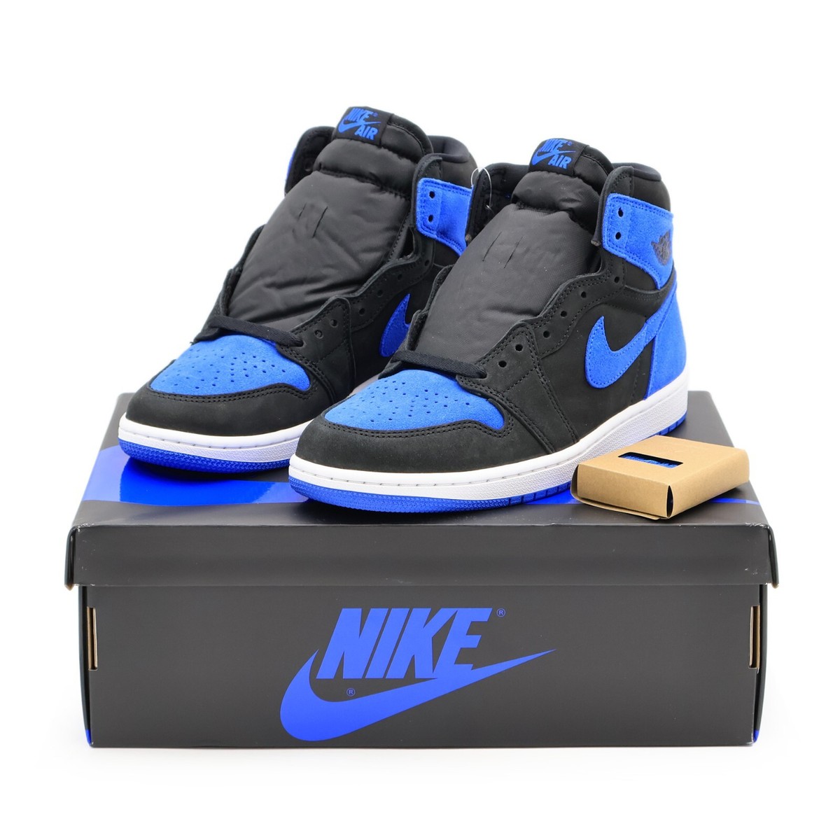 DZ5485-042 Nike Air Jordan 1 Retro High OG Royal Reimagined Black