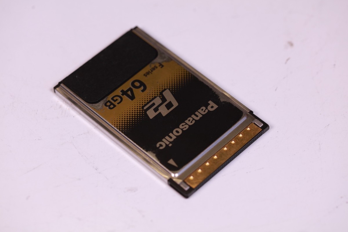 Panasonic 64GB F-Series P2 Card AJ-P2E064FG | eBay