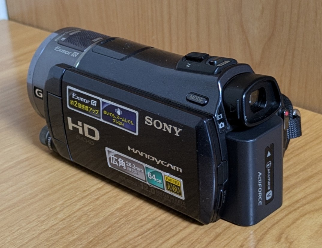 SONY HDR-CX550V Handycam Camcorder NightShot Full HD Japanese only