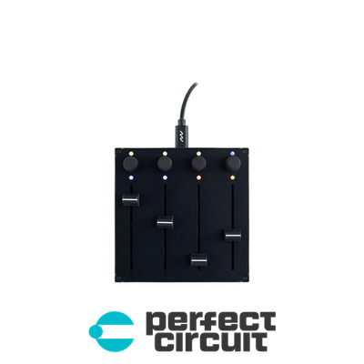 Intech Studio EF44 4-Fader + Encoder MIDI DAW CONTROLLER NEW