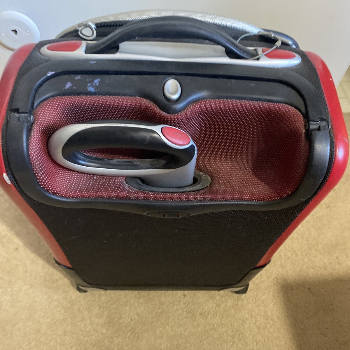 Tumi T3 Ducati Special Edition Black Red Wheeled Carry On Suitcase