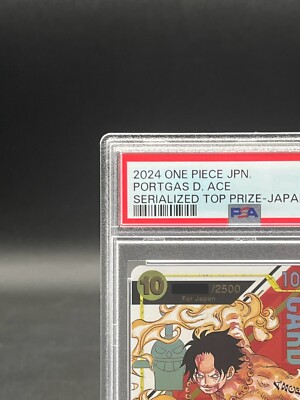 PSA 10 Ace Flagship Battle Promo For Japan OP07-119 2500 Limited