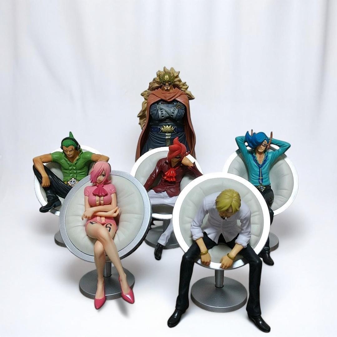 EXC w/Box] One Piece Germa 66 Vinsmoke Family Set of 6 DXF The