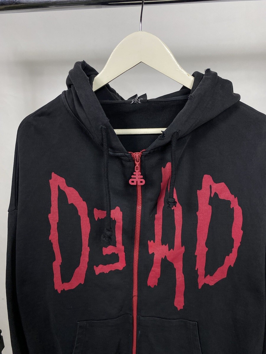 Drop Dead Oversized Zip Hoodie Oliver Sykes Bring Me The Horizon