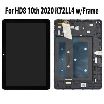 For Amazon Fire HD 8 10th 2020 K72LL4 LCD Display Touch Screen