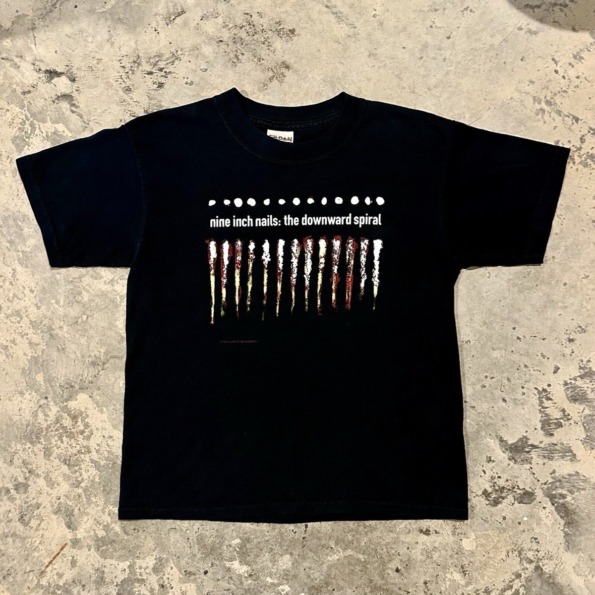 Vintage Nine Inch Nails The Downward Spiral T Shirt Size Youth