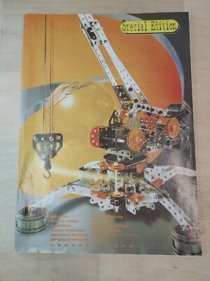 Special Edition Instructions For Erector Set Crane | eBay