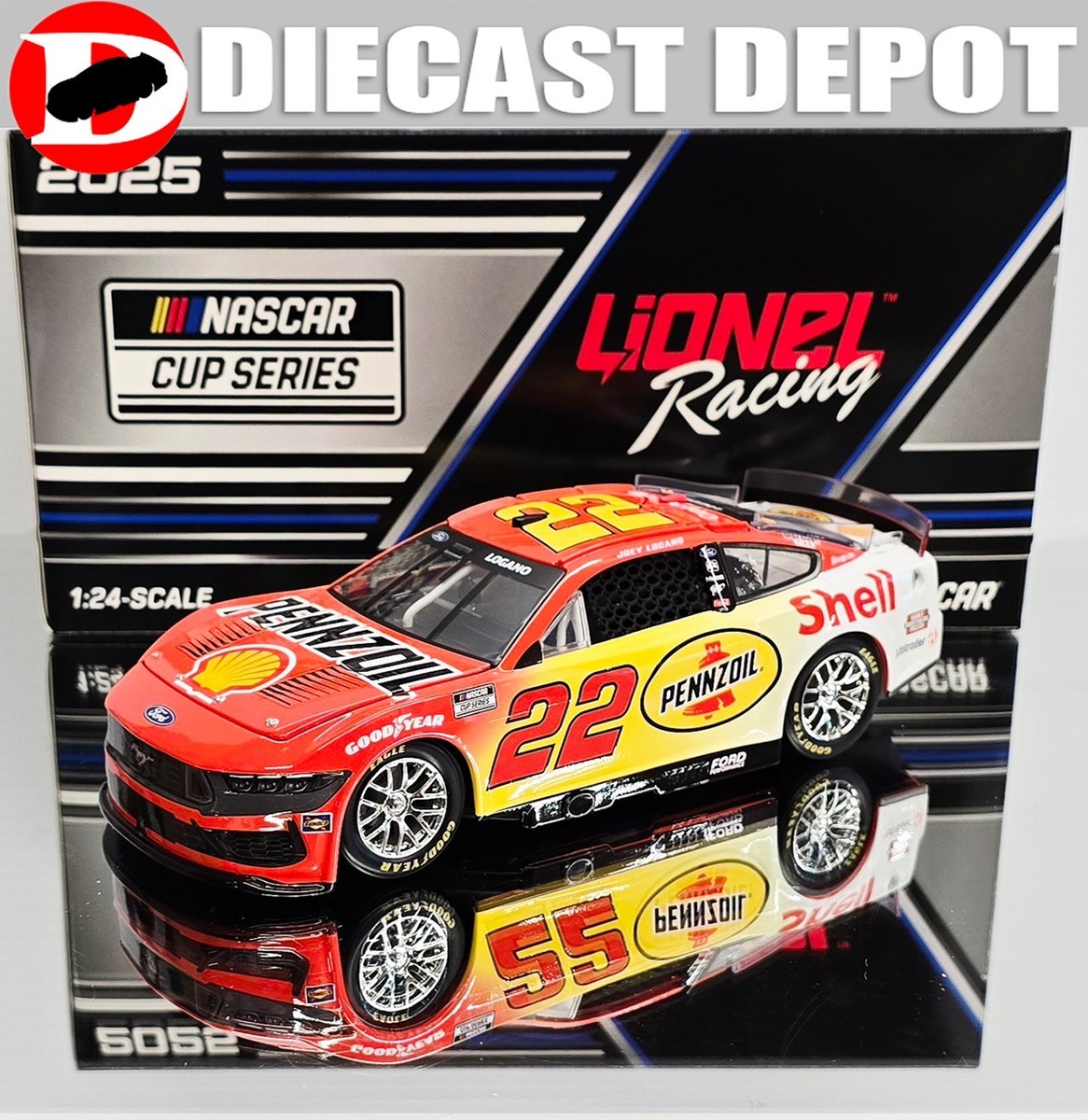 JOEY LOGANO 2025 SHELL DAYTONA 1/24 ARC DIECAST | eBay