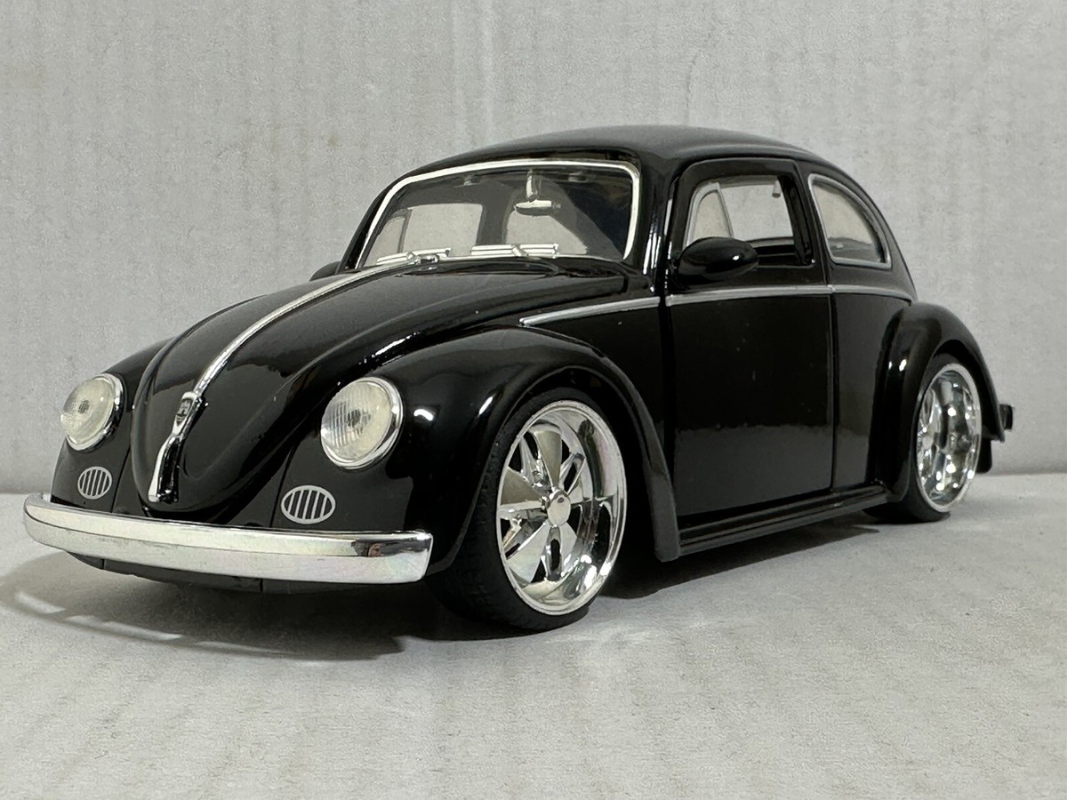JADA BTK 1959 VW VOLKSWAGEN BEETLE GLOSSY BLACK 1:24 DIECAST MODEL
