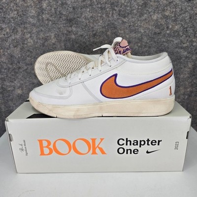 Nike Book 1 'Valley' Sail Orange Purple FJ4249-106 Men's Size 15