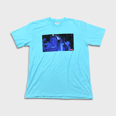 Supreme America Eats Its Young T Shirt Mens Medium Turquoise Nas