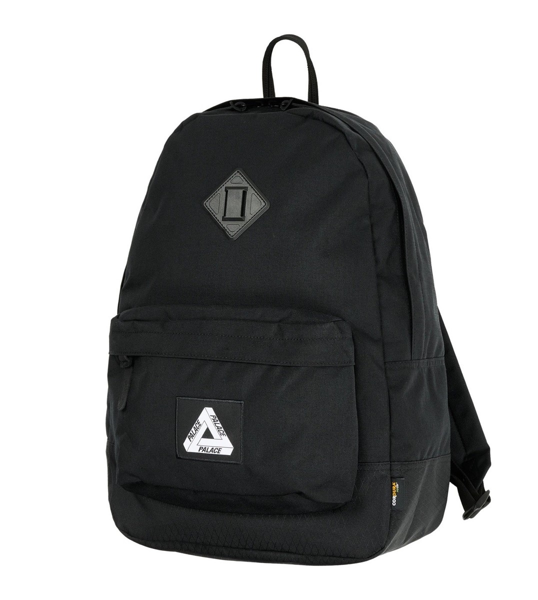 PALACE CORDURA TRI-BACKPACK Black Tri-Ferg Patch Logo Nylon Shell