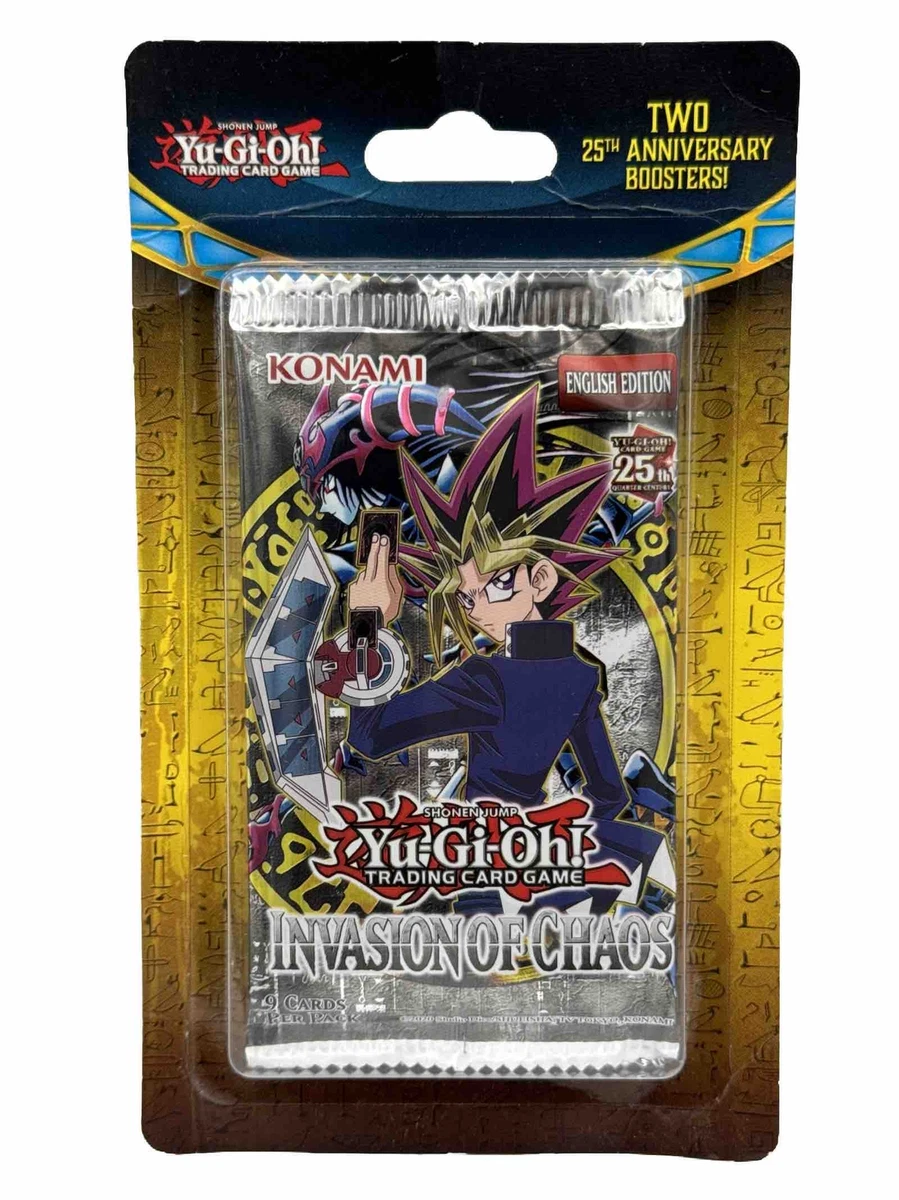 Yu-Gi-Oh! TCG Invasion of Chaos Sealed Collectible Card Game Packs