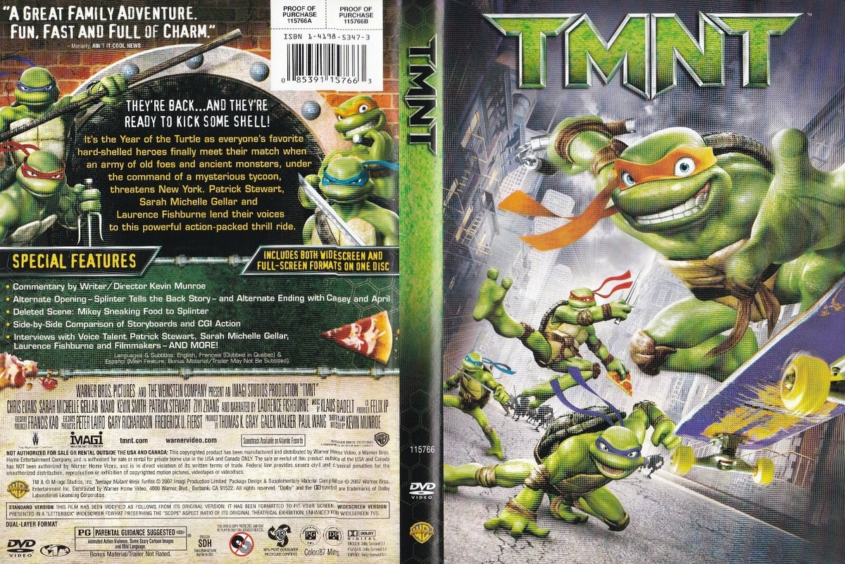 TMNT (Fullscreen DVD, 2007) 85391157663| eBay