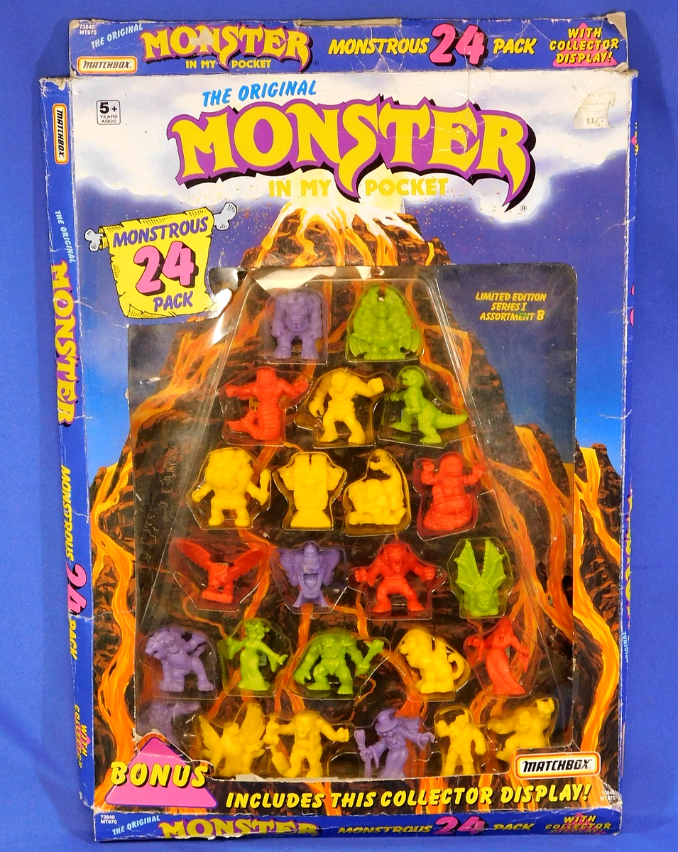 VINTAGE MONSTER IN MY POCKET 24-FIGURE PACK 1990 MATCHBOX | eBay
