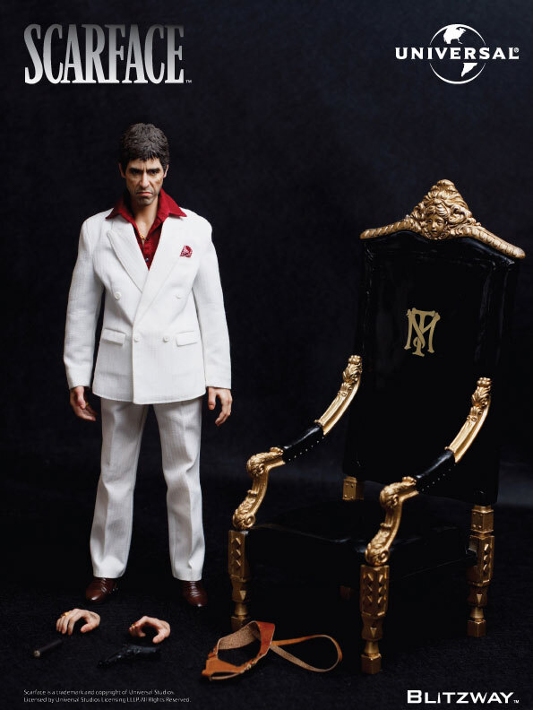 Blitzway 1/6 Scale SCARFACE TONY MONTANA AL PACINO Action Figure w
