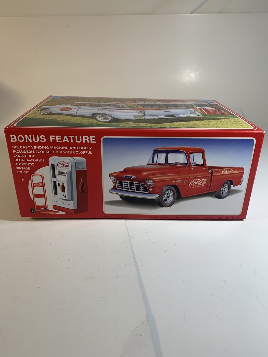 Coca-Cola Model Kit 1955 Chevy Cameo Pickup Plastic | eBay