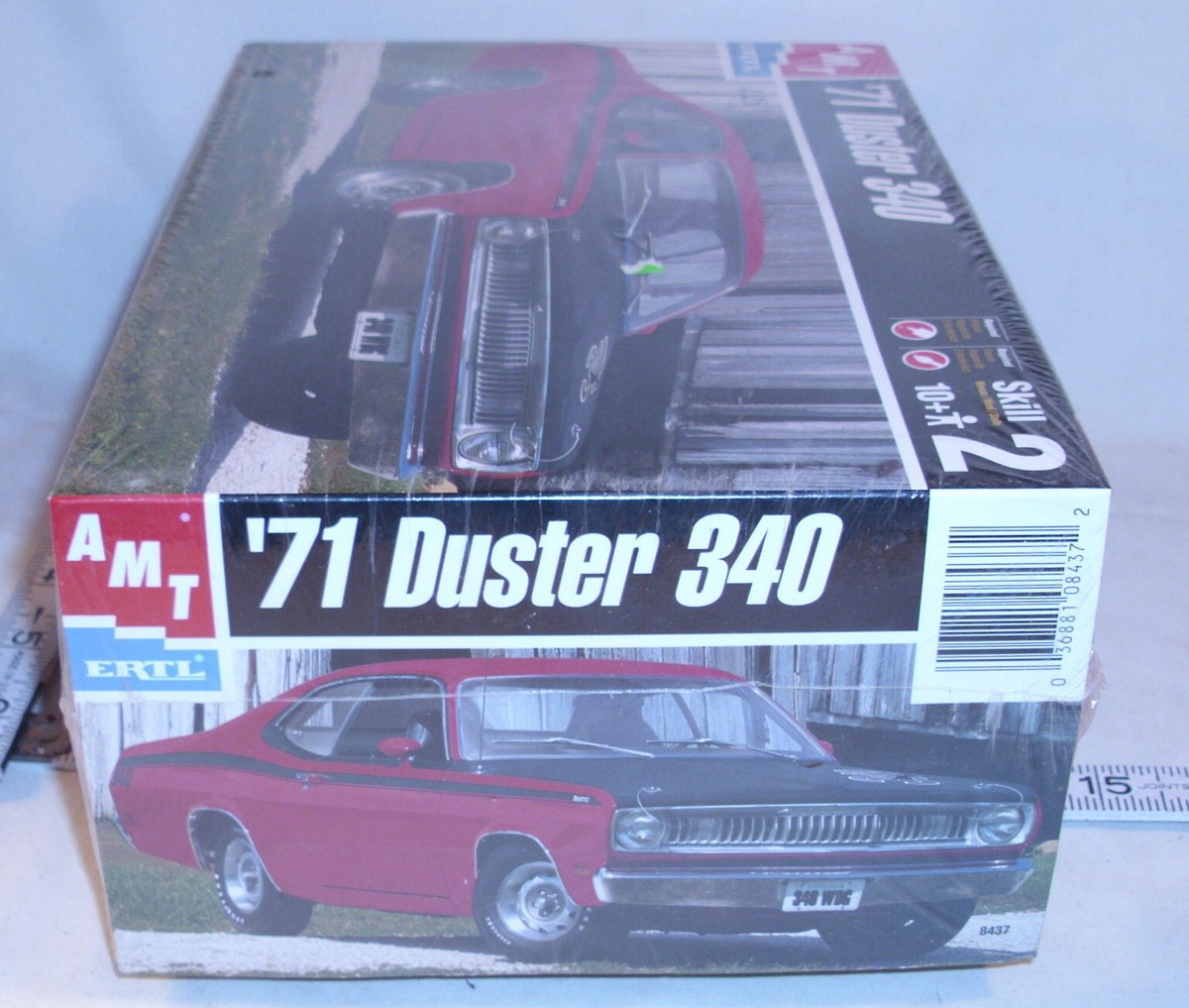 AMT 71 PLYMOUTH DUSTER 340 CAR MODEL KIT BOXED SEALED 1/25 8437 | eBay