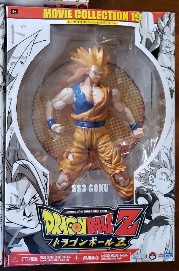 JAKKS PACIFIC DRAGON BALL Z MOVIE COLLECTION 19 SET OF 3 FIGURES