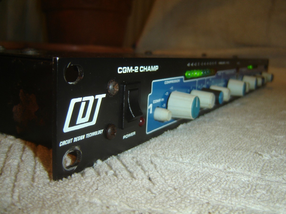 CDT CGM-2 Champ, Compressor, Gate, Expander, Vintage Rack, As Is