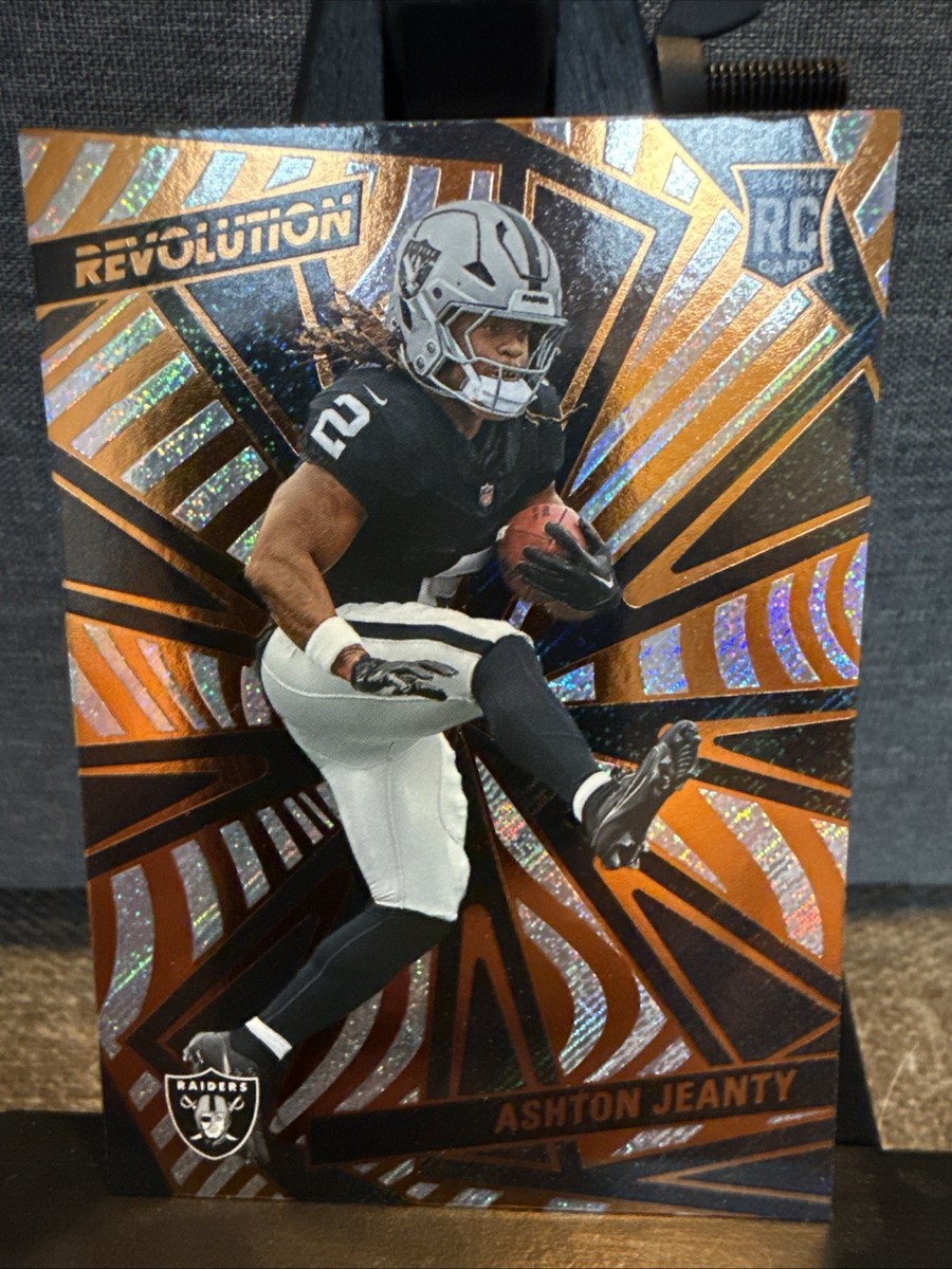 2025 Ashton Jeanty #202 Rookie Panini Revolution RC Las Vegas