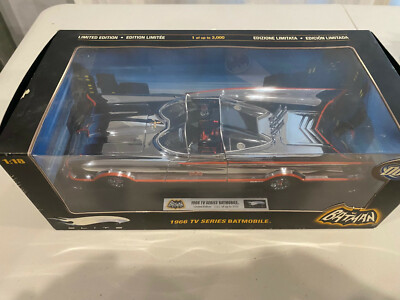Batmobile Limited Edition Chrome #62/3000,1966 Batman TV Series! 1