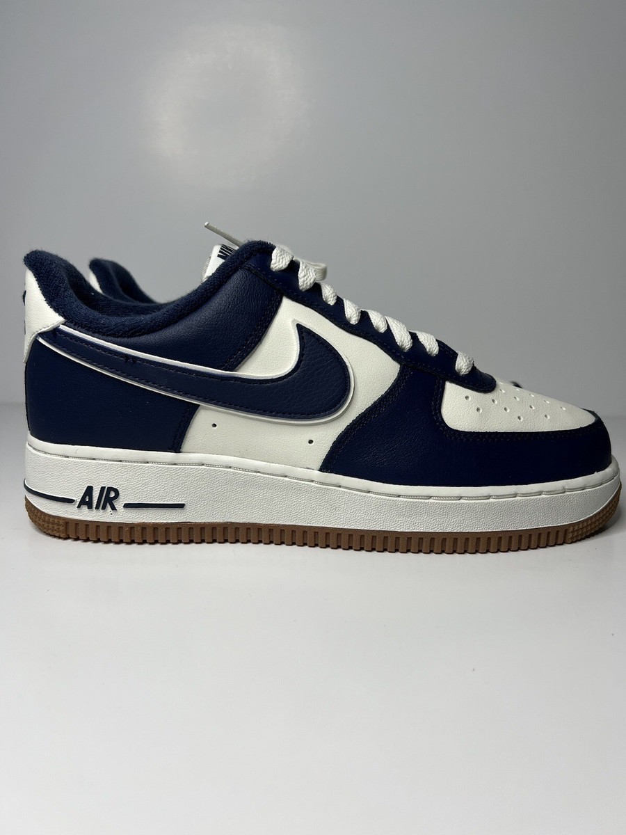 Nike Air Force 1 '07 LV8 College Pack Midnight Navy, Size 9.5 BNIB