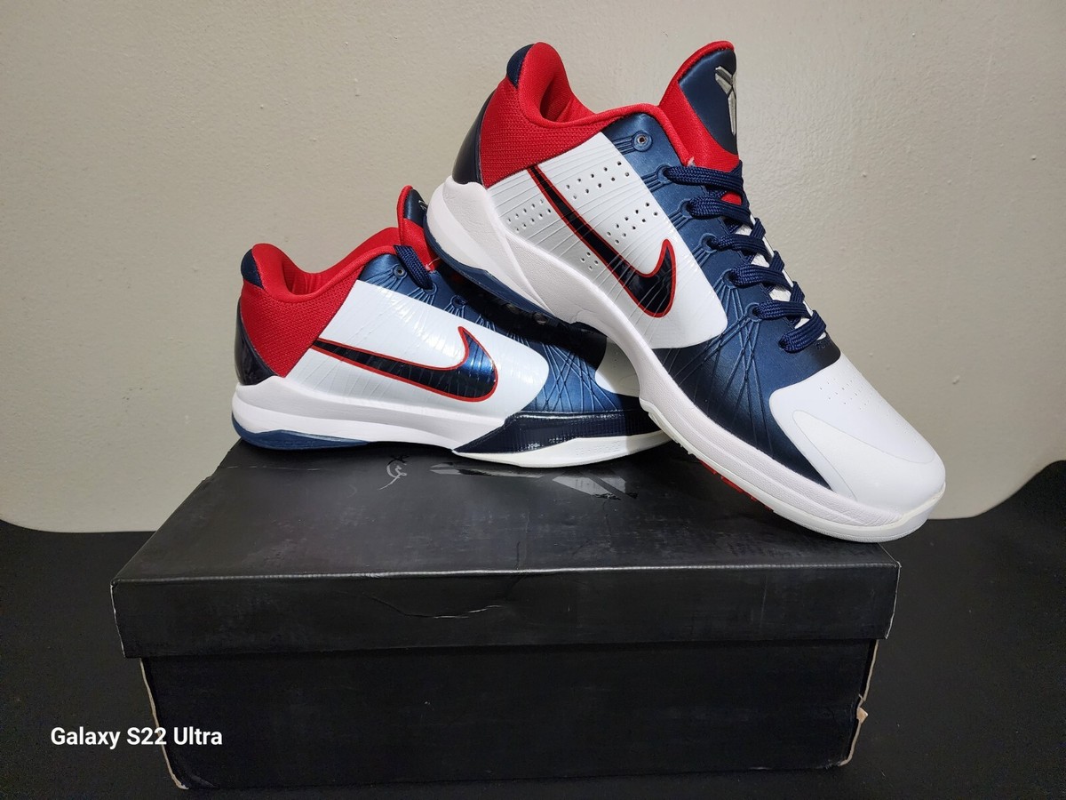 Size 12 - Nike Zoom Kobe 5 USA - 386429-103 | eBay