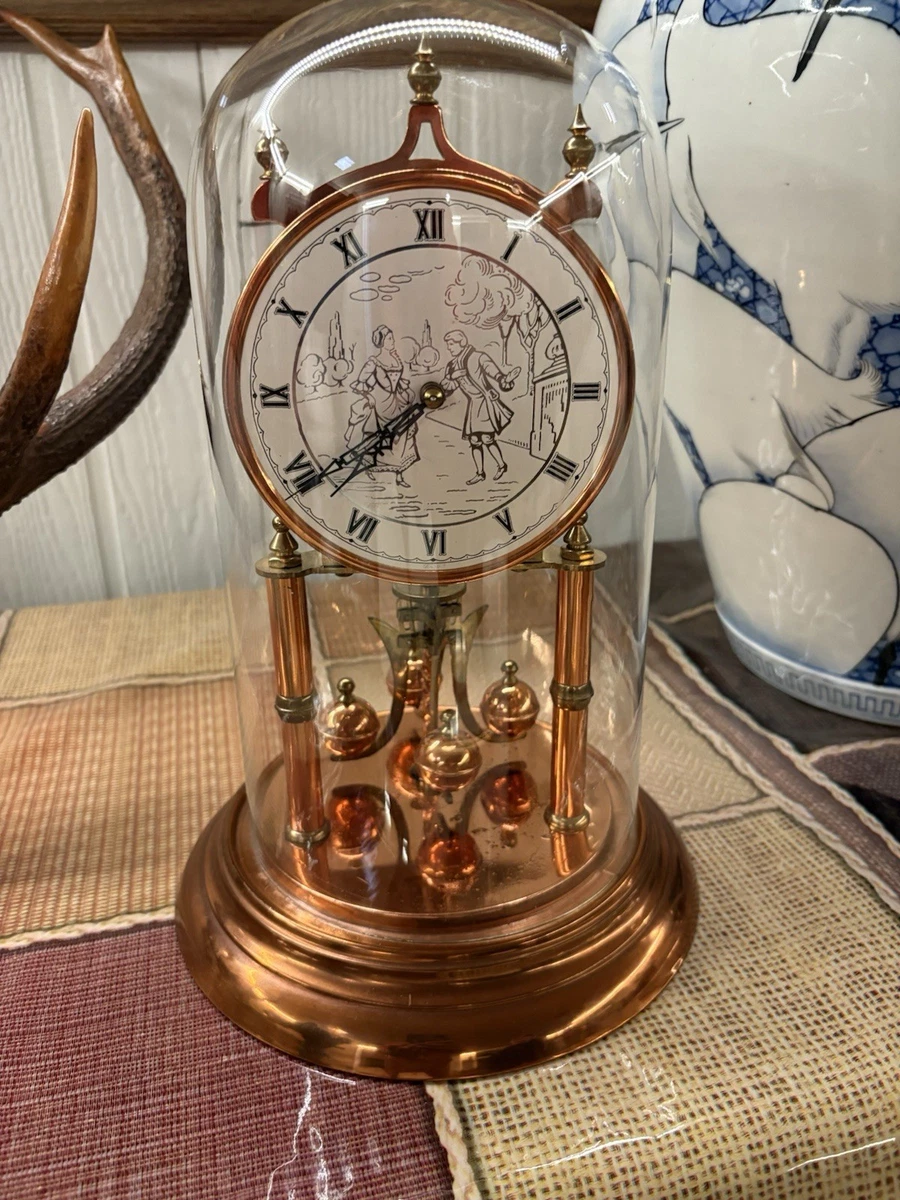 KERN ケルン 400日巻高級置時計 西ドイツ製 元箱付き W-GERMANY KERN