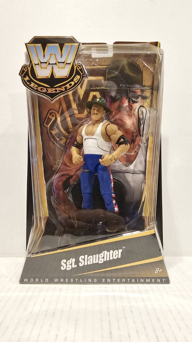 WWE Mattel Elite Legends Sgt. Slaughter Wrestling Figure Series 1