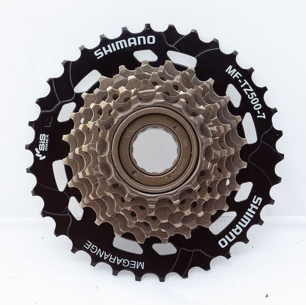 Shimano MF-TZ500 7-speed 14-34t MegaRange Bike Freewheel gear fits