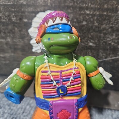 TMNT Teenage Mutant Ninja Turtles 1992 Wacky Wild West Indian